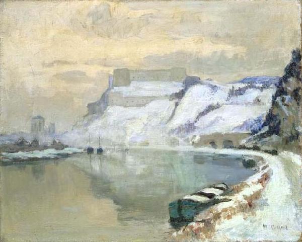 Maurice Galbraith Cullen Huy on the Meuse oil painting image